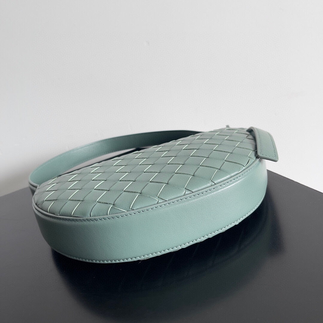 Luxury Bottega Veneta BV Mini Sunrise 23cm Mint Calfskin Ghw
