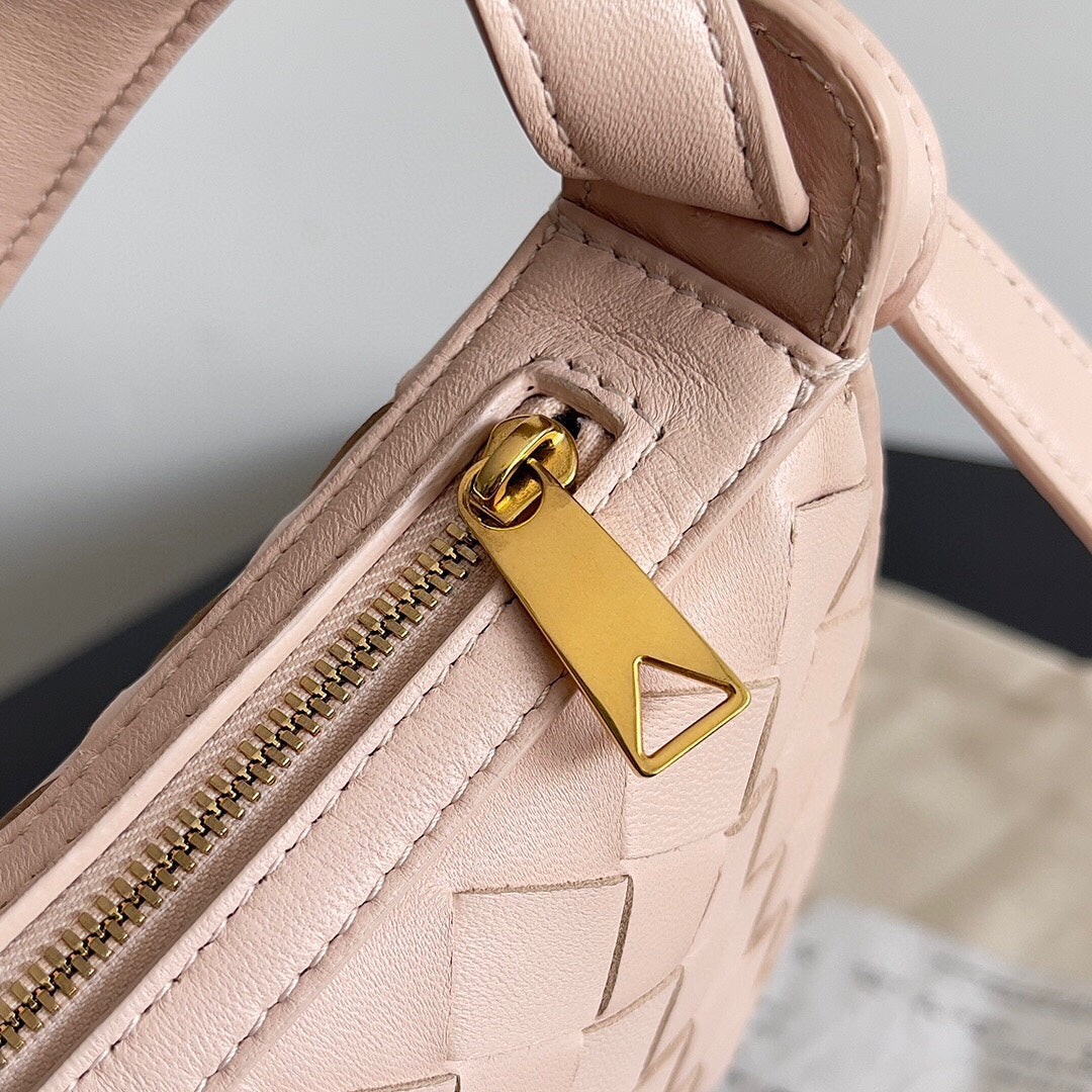 Luxury Bottega Veneta BV Mini Sunrise 23cm Light Pink Calfskin Ghw