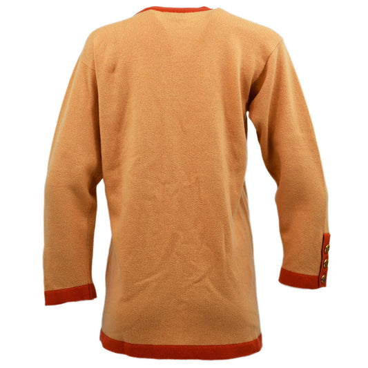 Luxury Chanel Cardigan Orange
