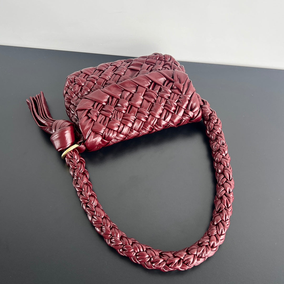 Luxury Bottega Veneta KALIMERO CITTÀ 25 IN BAROLO CALFSKIN