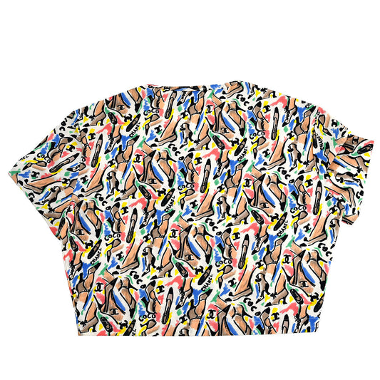 Luxury Chanel Cropped T-shirt P95 #44