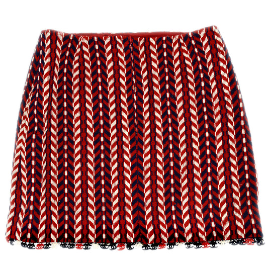 Luxury Chanel Skirt Red 04A #38