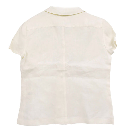 Luxury Chanel Shirt White 97P #38
