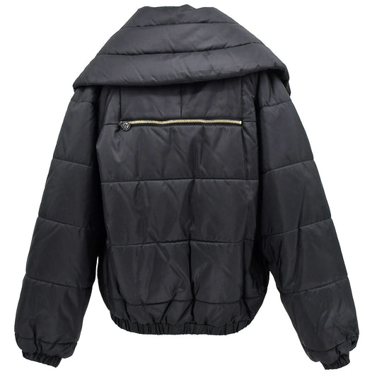 Luxury Chanel Zip Up Jacket Black #40