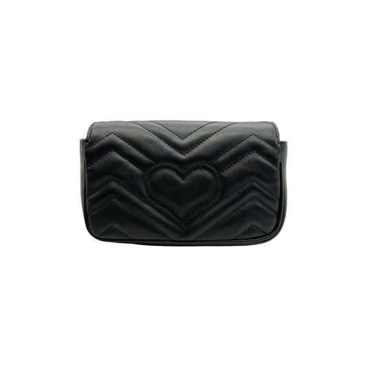Luxury Gucci Super Mini GG Marmont Matelassé Bag