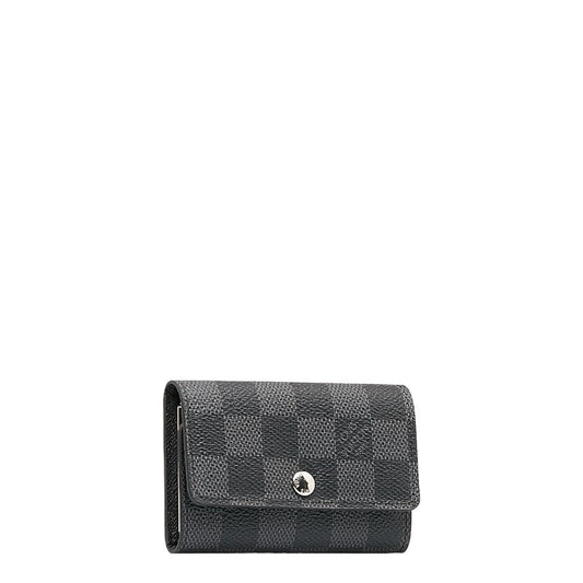 Louis Vuitton Damier Graphite Multicles 6 Key Case N62662