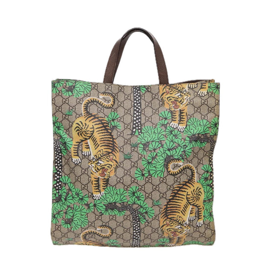 Luxury Gucci Trending 2025 Tiger Canvas Tote Bag ()