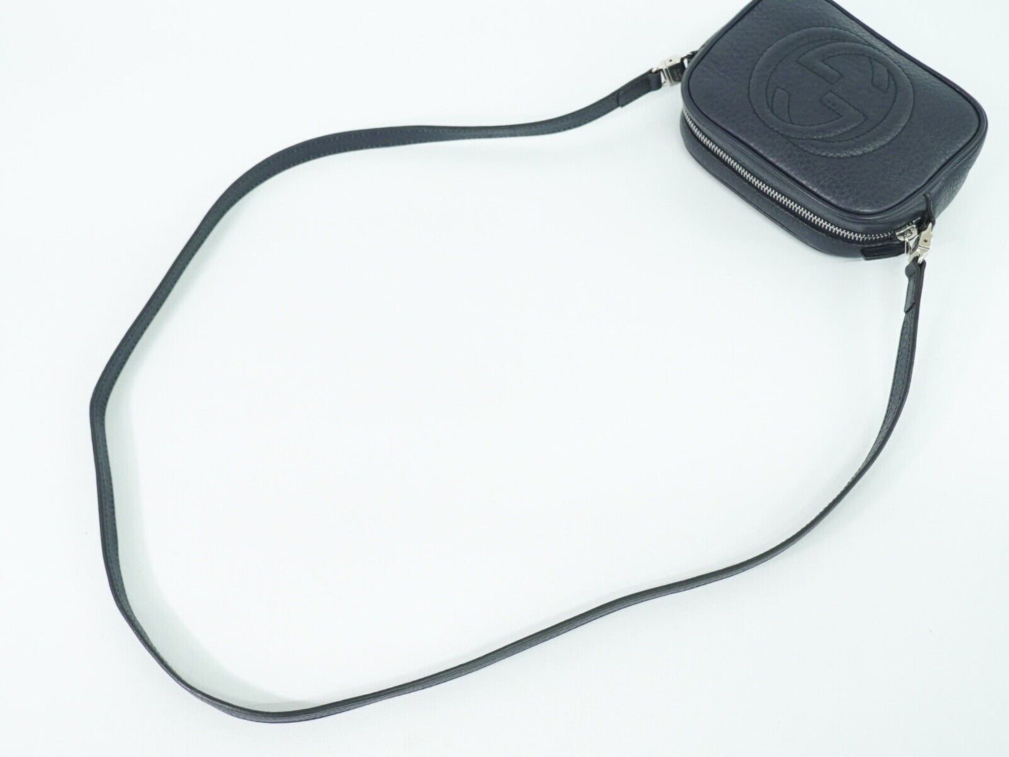 Luxury Gucci Trending 2025 Soho Leather Shoulder Bag ()