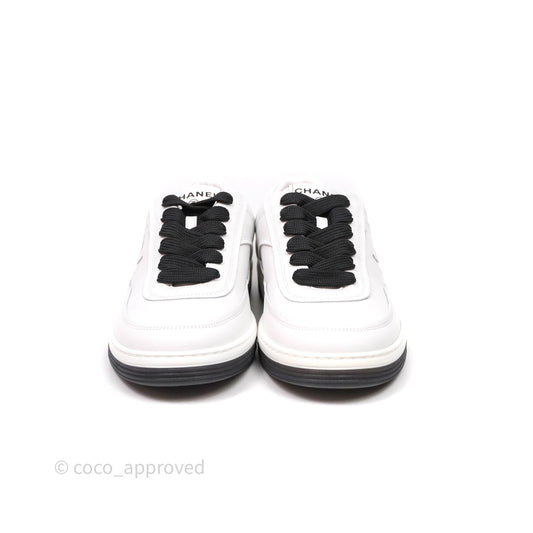 Chanel Logo Sneakers White Size 39