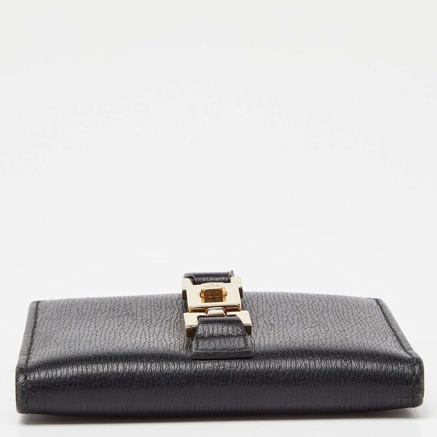 Luxury Gucci Trending 2025 Leather Jackie Compact Wallet