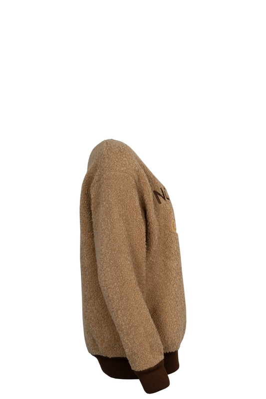 Luxury Gucci Trending 2025 x North Face Teddy Sweater Brown