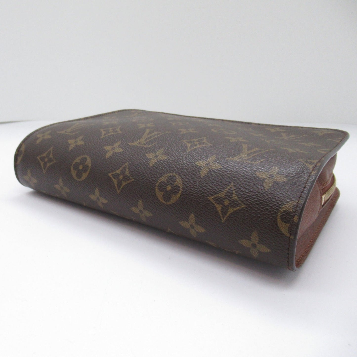 Louis Vuitton Ors Clutch Clutch Bag Second Cratch Bag PVC ted Canvas Monogram Brown M51790