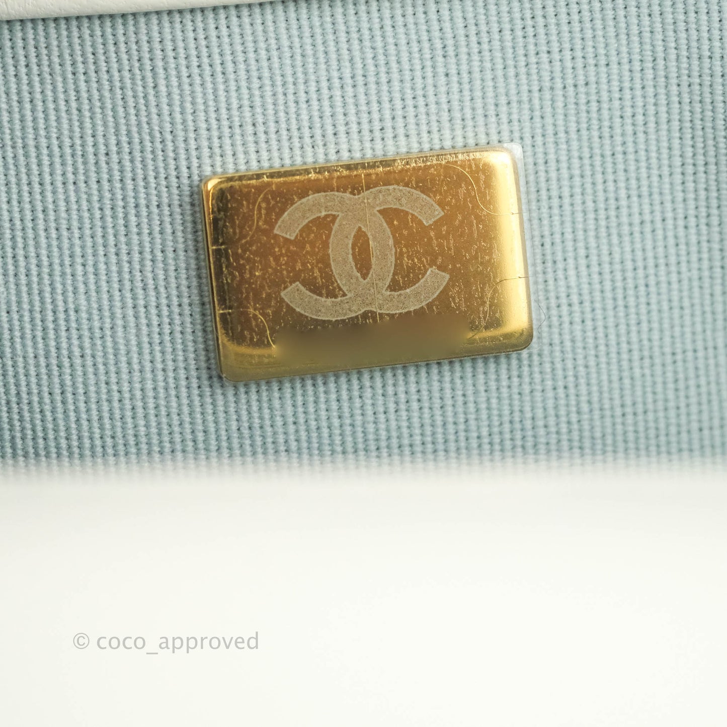 Chanel Quilted My Perfect Mini With Pearl White Lambskin Silver Hardware