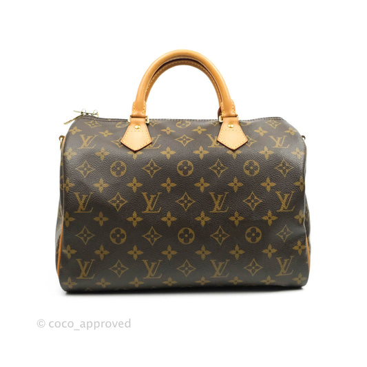 Louis Vuitton Monogram Canvas Speedy 30