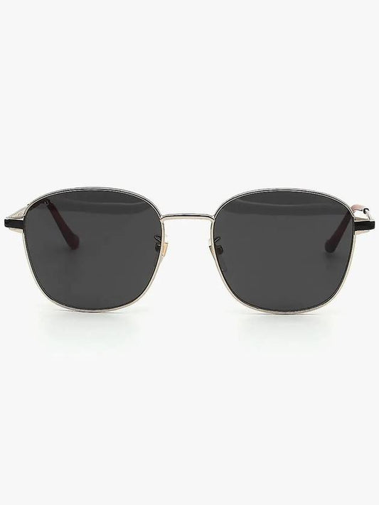 Luxury Gucci Trending 2025 Eyewear Square Metal Sunglasses Black