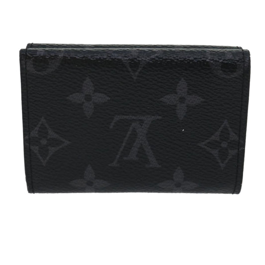 LOUIS VUITTON Monogram Eclipse Discovery compact wallet Wallet M67630 30813
