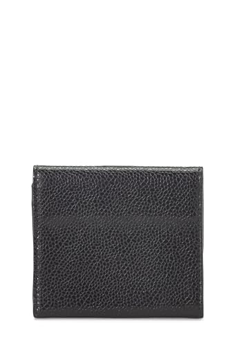 Chanel Black Caviar Timeless 'CC' Coin Purse, Black