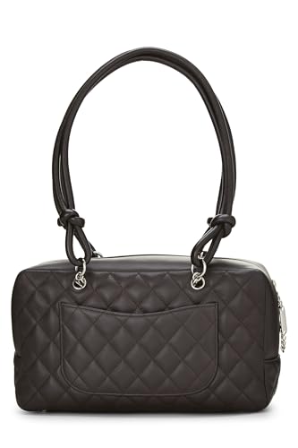 Chanel, Brown Calfskin Cambon Ligne Bowler, Brown