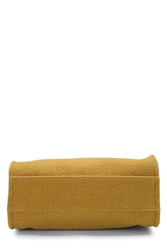 Chanel, Yellow Boucle Deauville Tote Medium, Yellow