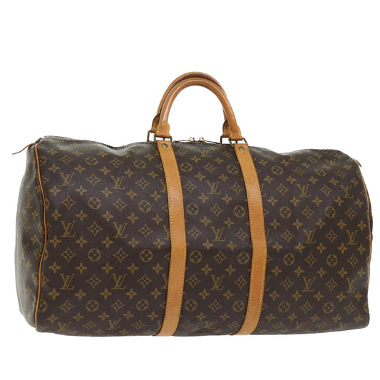 Louis Vuitton Keepall 55 Canvas Travel Bag ()