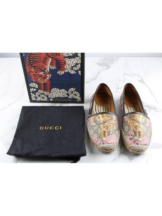 Luxury Gucci Trending 2025 Bengal tiger slip on 37