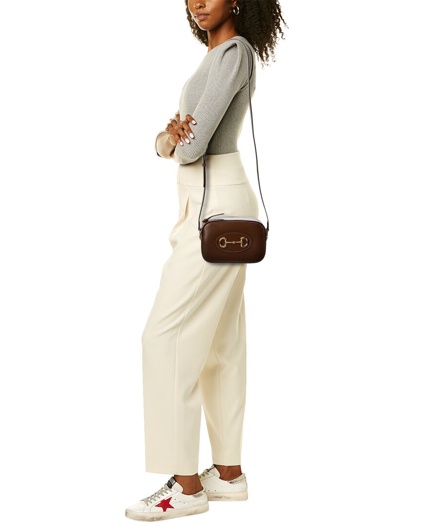 Luxury Gucci Trending 2025 Horsebit 1955 Small Leather Crossbody