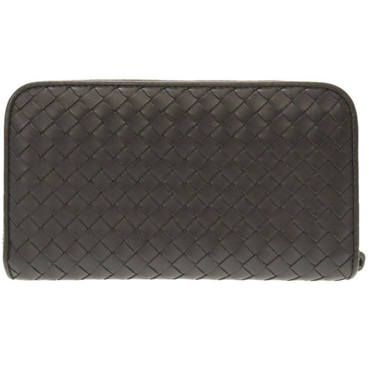 Luxury Bottega Veneta Intrecciato Leather Long Wallet (Bi-Fold) ()