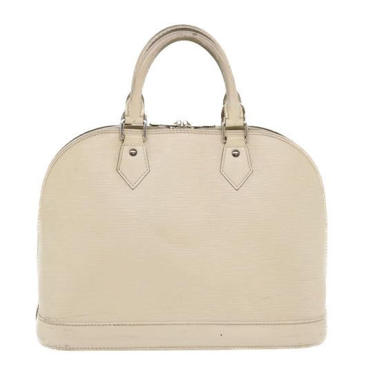 LOUIS VUITTON Epi Alma Hand Bag White M4030J LV 37284