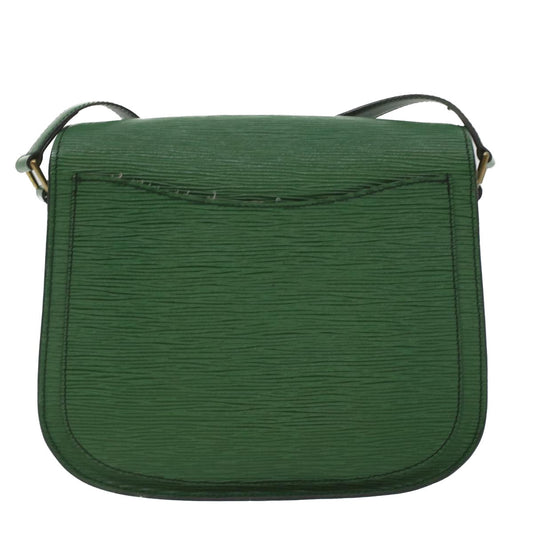 LOUIS VUITTON Epi Saint Cloud GM Shoulder Bag Green L568 LV 37396