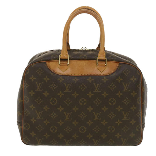 LOUIS VUITTON Monogram Deauville Hand Bag M47270 LV 37935