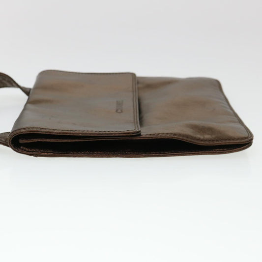Luxury Chanel Shoulder Bag Lamb Skin Brown CC 38438