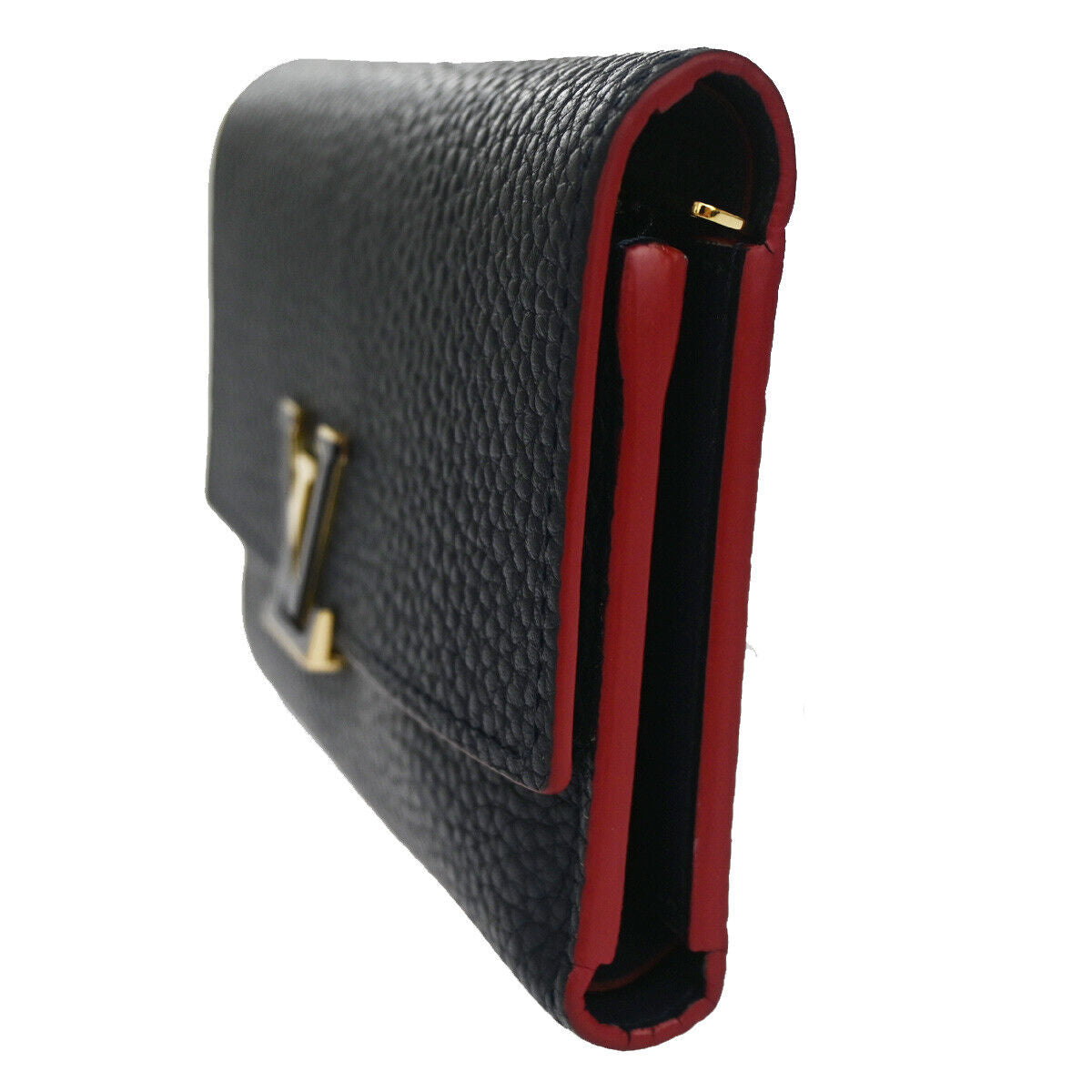 Louis Vuitton Capucines Leather Wallet ()