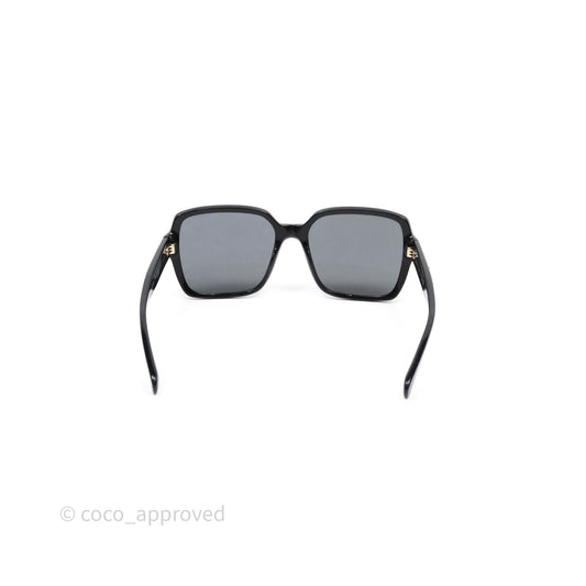 Chanel Logo Sunglasses Black