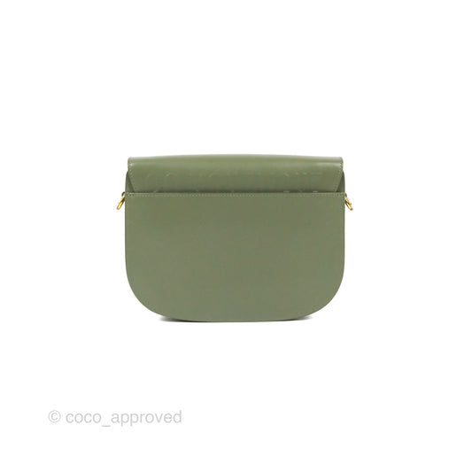 Dior Medium Bobby Bag Cedar Green Calfskin Gold Hardware