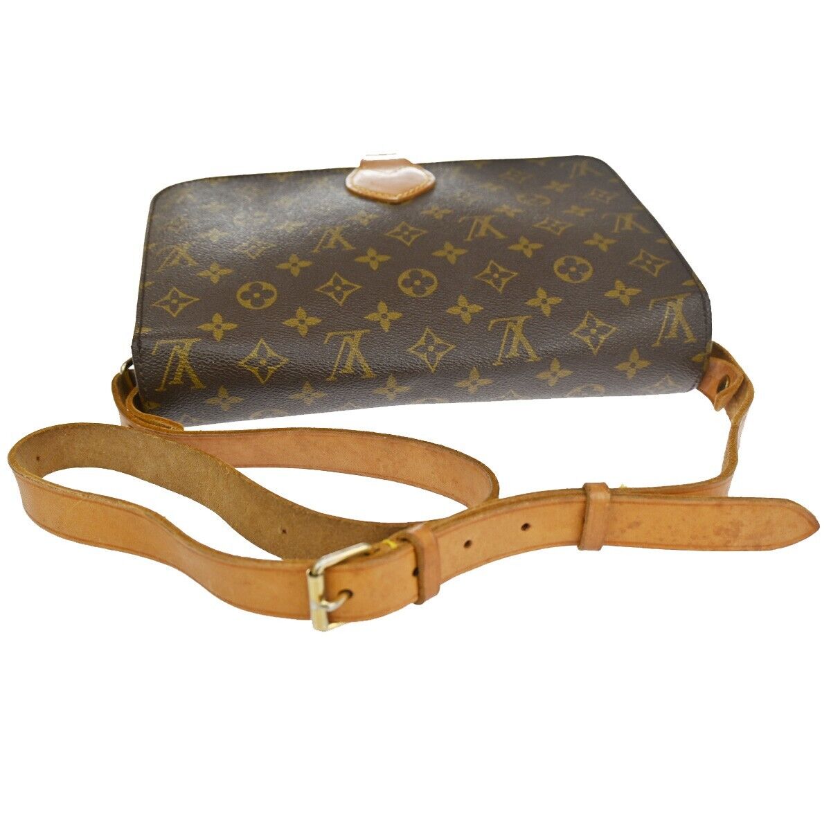 Louis Vuitton Cartouchiere Canvas Shoulder Bag ()