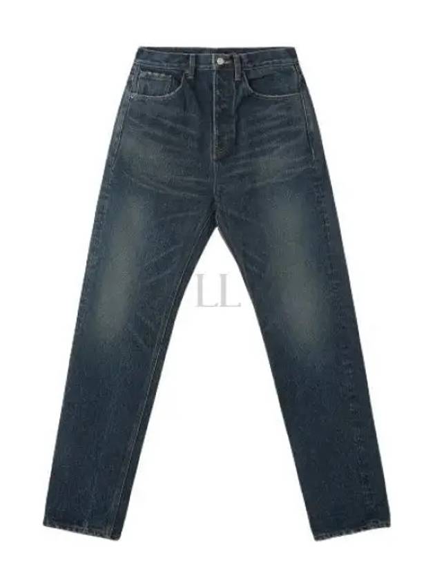 Luxury Balenciaga Men's Relaxed Jeans Navy