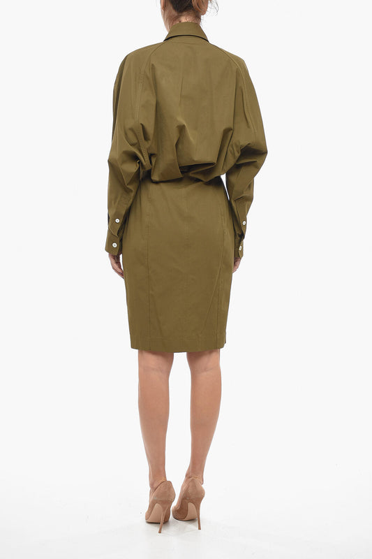 Luxury Bottega Veneta Oversized Shirt Dress