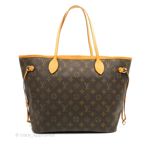 Louis Vuitton Neverfull MM Tote Bag Monogram Canvas