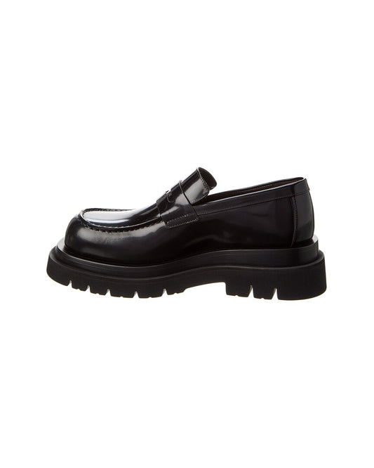 Luxury Bottega Veneta Lug Leather Loafer