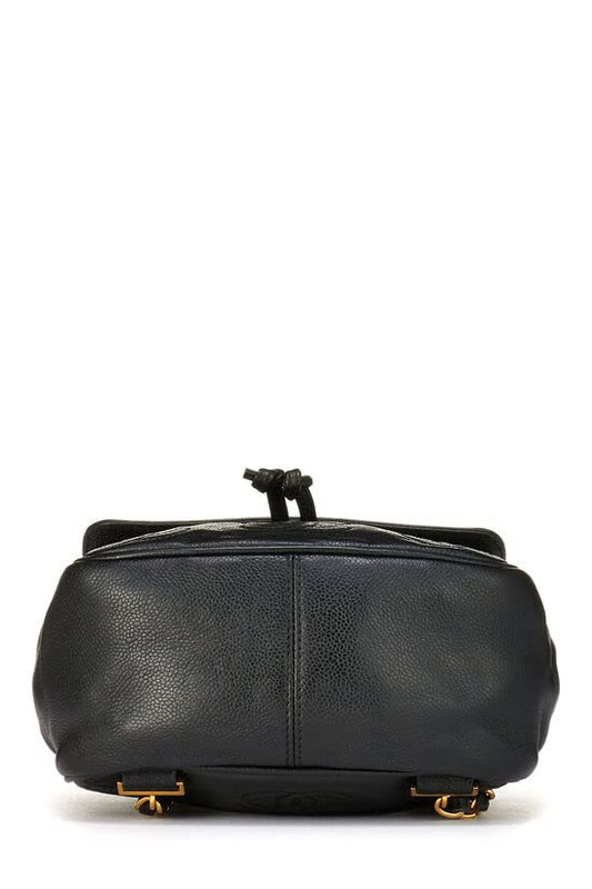 CHANEL, Black Caviar 3 'CC' Backpack Medium, Black
