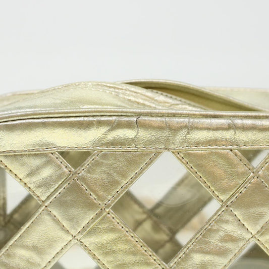 Luxury Chanel Fringe Chain Shoulder Bag Lamb Skin Gold CC 44673