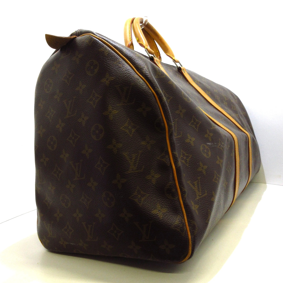 Louis Vuitton Keepall 55 Canvas Travel Bag ()