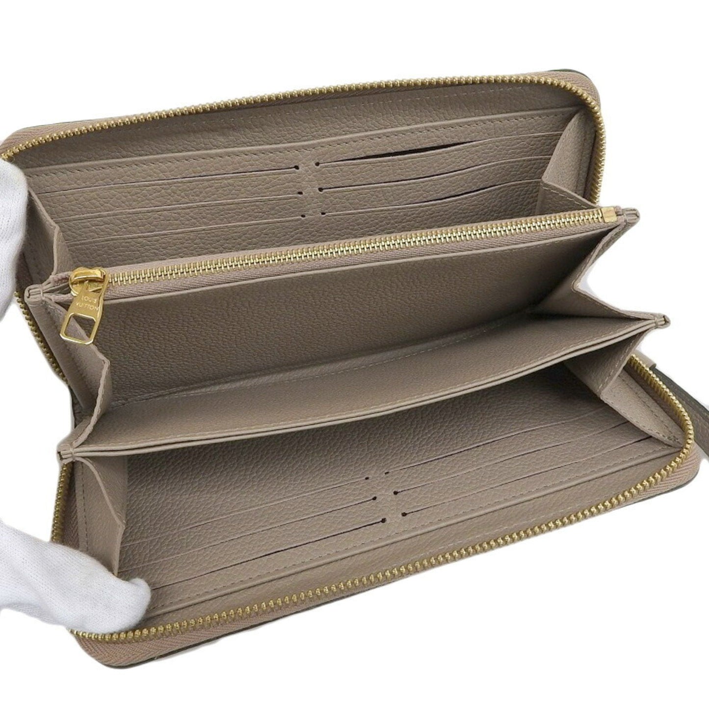 Louis Vuitton Zippy Wallet Leather Wallet ()