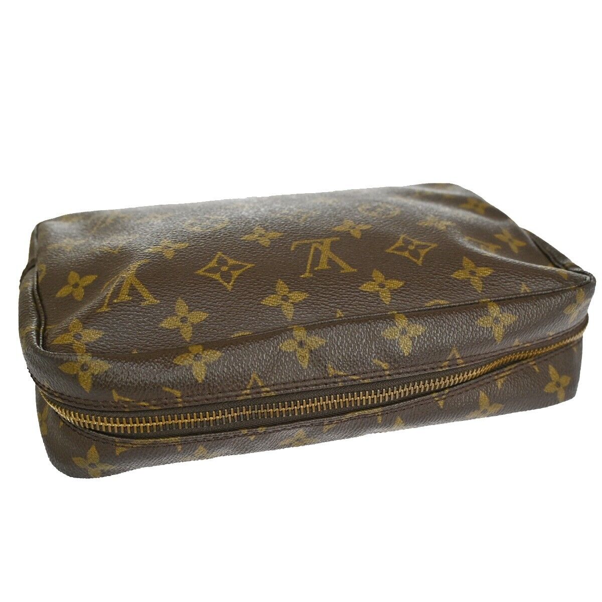 Louis Vuitton Trousse De Toilette Canvas Clutch Bag ()