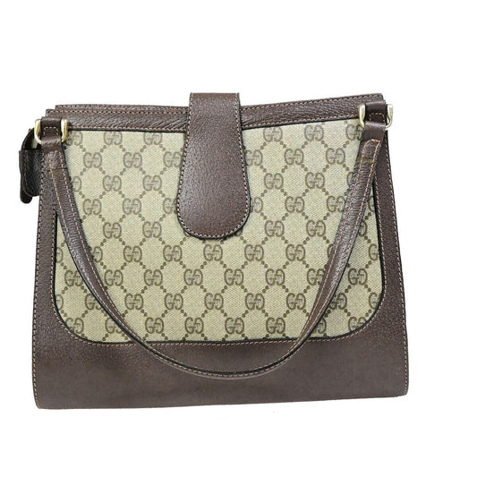 Luxury Gucci Trending 2025 Cube Canvas Shoulder Bag ()