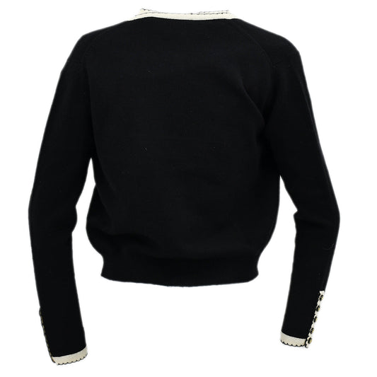 Luxury Chanel top and cardigan set