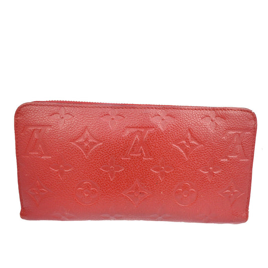 Louis Vuitton Zippy Wallet Leather Wallet ()