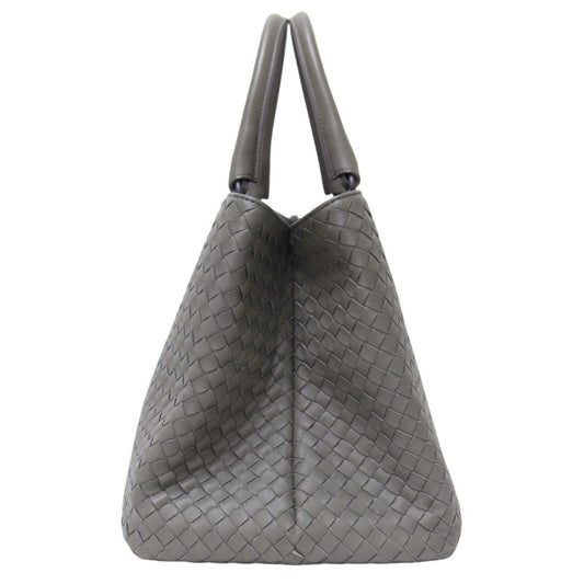 Luxury Bottega Veneta Intrecciato Leather Handbag Tote Bag ()