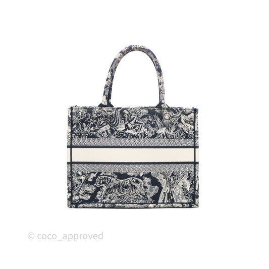 Christian Dior Toile De Jouy Medium Book Tote Canvas