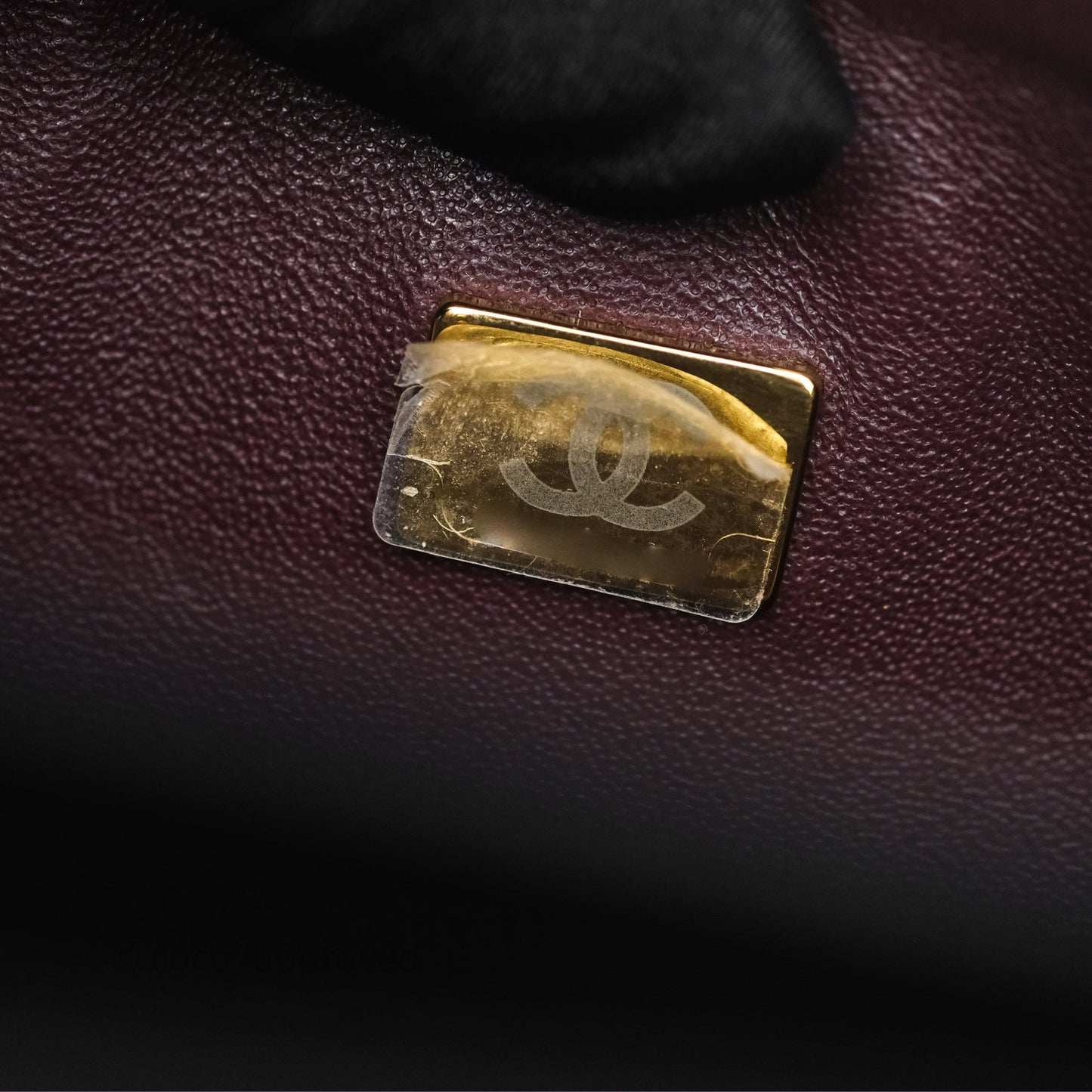 Chanel Small Classic Flap Quilted Black Lambskin Gold Hardware